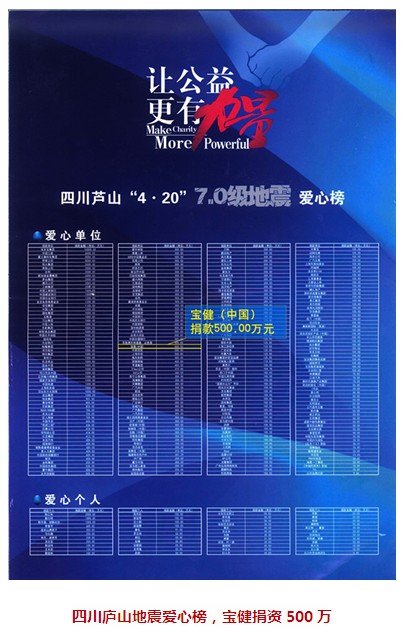直銷專業(yè)網(wǎng),寶健,雅安,四川,慈善晚會,吳學(xué)誠,公益